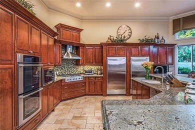 Stunning kitchen with sueded granite counter tops,