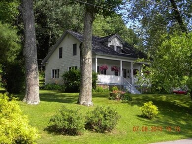 Left Side View of House from Road