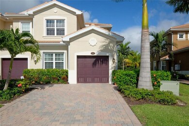 Unit #202 Brick paver driveway to the garage