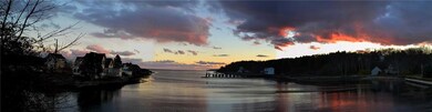 Panoramic at sunset