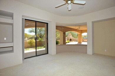 Master Bedroom w views to patio