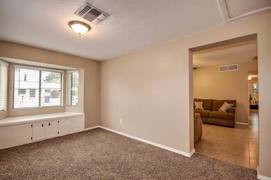 Cavernous family room