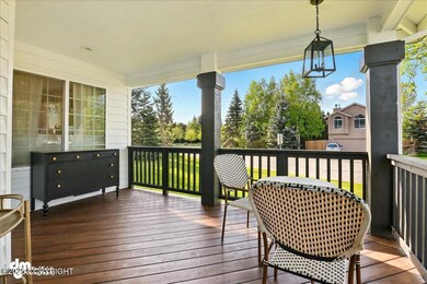 Covered front porch
