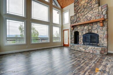 20' Rock Fireplace