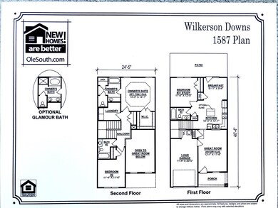 New Wilkerson Downs townhomes  3 bedroom 3 bath  1 car garage