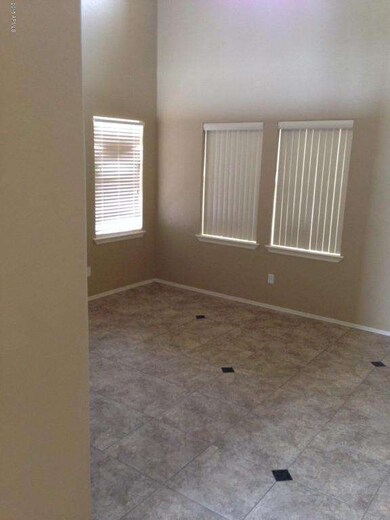 Vaulted ceilings in the front entry way