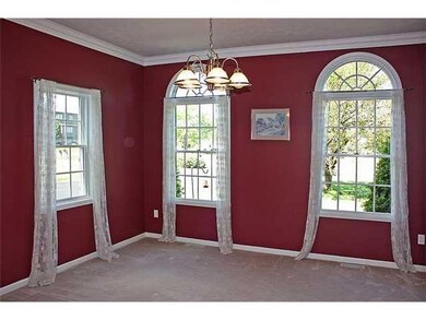 Dining Room Formal dining room with crown moldng o