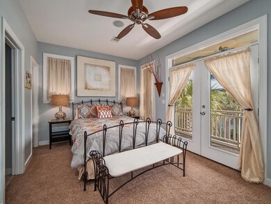 Master suite with private balcony