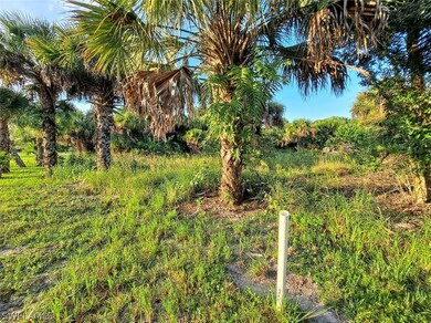 This stake is on the back side of LOT 2