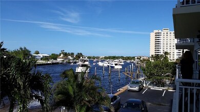 View from Balcony Boats waiting for inlet Bridge