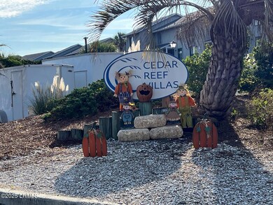 Cedar Reef Villas sign