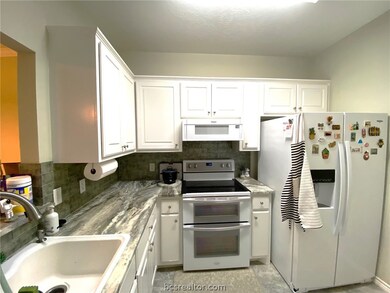 Kitchen with Granite Counter