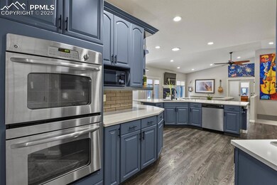 Sleek stainless steel appliances