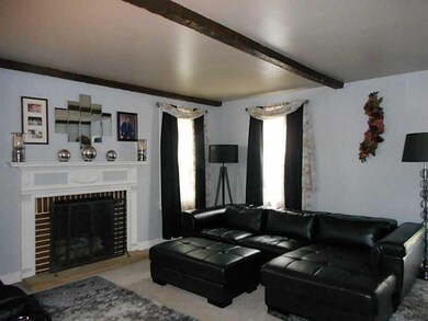Living Room. Spacious and has log burning gas fire
