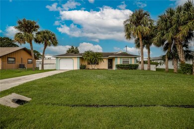 Large front yard
