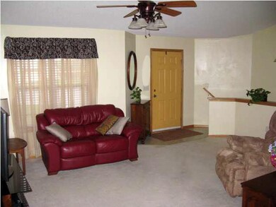 Entry into living room area.
