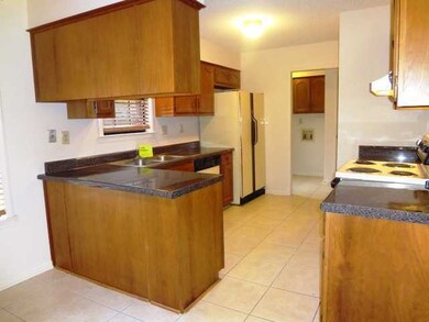 Kitchen with seperate laundry room