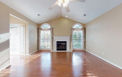 Great Room with Vaulted Ceilings