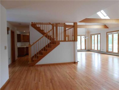 Living Room. Stairway to loft from...