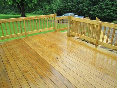 Patio/Deck. New rear deck