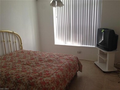 View of tiled bedroom