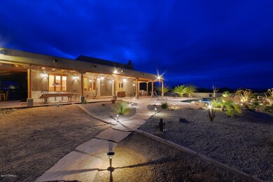 Back yard at Dusk