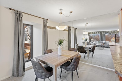 Informal dining room