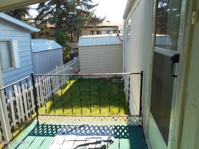 Fenced yard for pets
