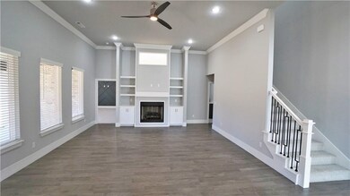 View from kitchen sink.  Wonderful modern look.