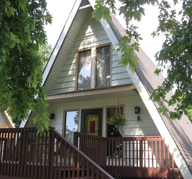 Pause and enjoy the well shaded front deck and the