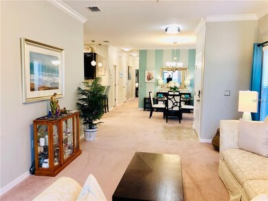 View into Dining Room and down the hallway from th
