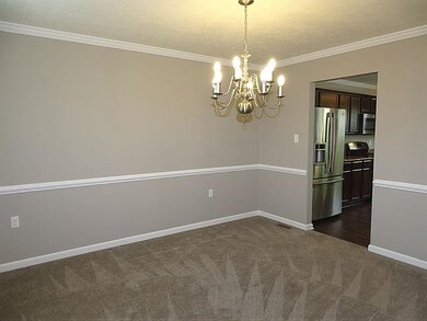 Family size formal dining room