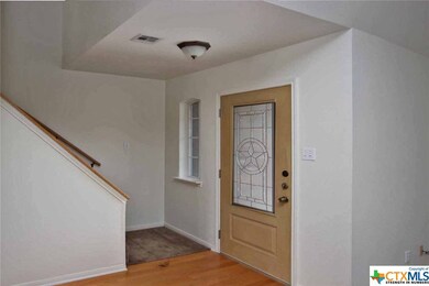 Front Door & Front Foyer - Note Real Hard Wood Flo