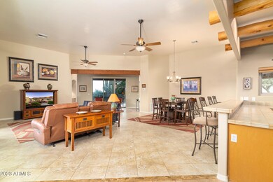 Nice big great room with 12' ceilings