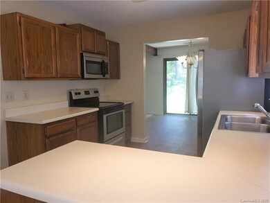 Lots of counter space, smooth top range, dishwasher, microwave and Refrigerator all remain.