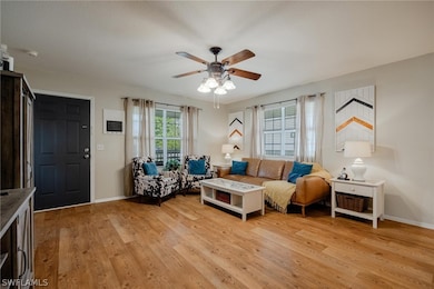 Looking back from Kitchen area toward Living room.