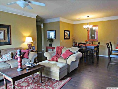 Open Loving Concept with beautiful floors and finishes
