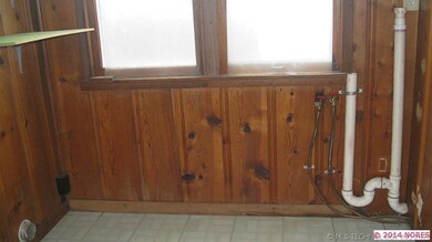 Utility Room with washer & dryer hook ups