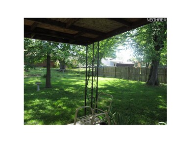 A covered patio area!