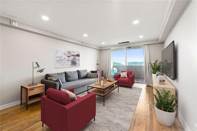 Living Room with Virtual Staging