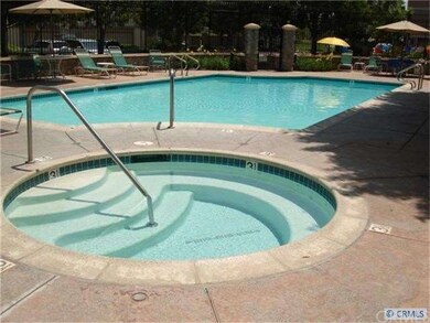 Association spa just steps from 522 N. Pageant Dr.