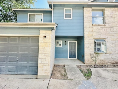 Multi unit property featuring stone siding
