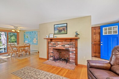 To dining area