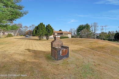 Rear, Fireplace & Yard