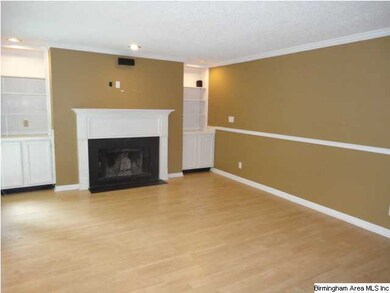 Great Room with Decorator Colors, Built In Book Ca