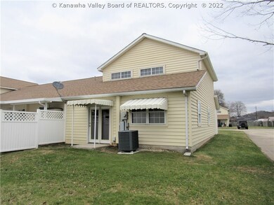 Back of townhouse.