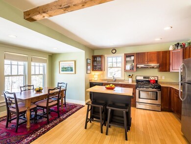 Kitchen and dining area