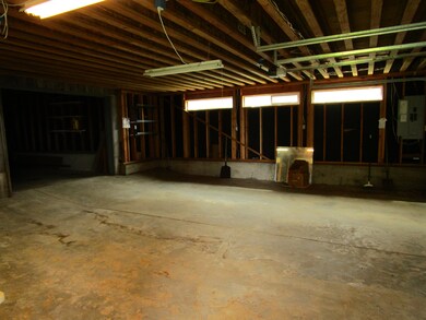 Inside of garage