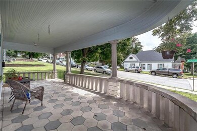 Front porch view to Atchison street