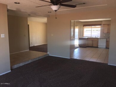 view from living room